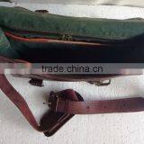 High Quality Classic Design Handmade Vintage Pure Goat Leather Laptop Bag thumbnail-4