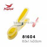 Stainless Steel Spring Craft Clothes Drying TPR Soft Grip Plastic Clip thumbnail-2