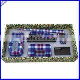 Fashion Design 4pcs Floral Office Stapler Gift Set thumbnail-2