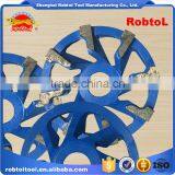 105mm L Type Segment Diamond Grinding Wheel Abrasive Polishing Disc for Concrete Granite Marble Double Cup Wheel thumbnail-5