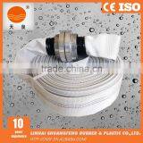 2 Inch Pvc Lining White Fire Hose Reel Connected With Storz Couplings thumbnail-1