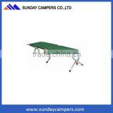 Outdoor Ultralight Folding Bed Portable Aluminium Alloy Cots Camping Tent Bed thumbnail-1