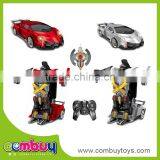 New style remote control car deformation rc flying robot toy