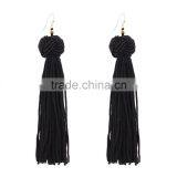 Bohemian Long Tassel Handmade Earrings for Women Jewelry thumbnail-3