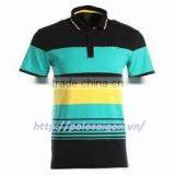 Mans Striped Polo Shirts European Style t Shirt Cotton American Style T Shirt Men / Custom Style T / Stripe Polo Shirt thumbnail-3