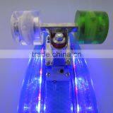 HSJ48 Transparent Original Skateboard LED Flashing Luminous Skateboard Longboard thumbnail-5