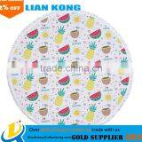 2017 Funny Adult&Kids Printed Velour Round Beach Towels With Tassels Wholesale