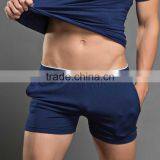 Whilte Plain Cotton Seamless Underwear for Boys Wholesale thumbnail-5
