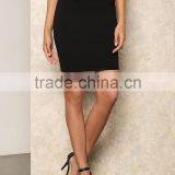 Brand Design Fashion Cut-out Black Midi Skirt Oversize Custom Made Skirt Cross Crochet Fashion thumbnail-1