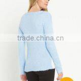 Fashion Christmas Women Pullover Sweater With Round Neck and Long Sleeve thumbnail-3
