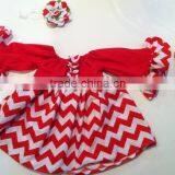 Fashion Children's Clothing Wear Mustard Pie Remake Outfit Christmas Children Clothing Baby Girl Outfit thumbnail-1