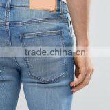 Men's Stretch Pencil Pants Casual Slim Skinny Jeans Trouser thumbnail-3