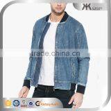 Mens Stone Washed Denim Fabric Winter Jacket Men Apparel China Suppliers thumbnail-2