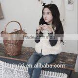 Girls Faux Fur Vest European Style Kids Fashion Waistcoat 2-10 Years Winter Warm Jacket Children Soft Outwear New Arrival thumbnail-3