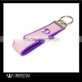 Hot Selling Monogram Webbing Seersucker Key Fob thumbnail-3