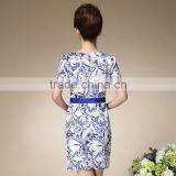 Latest Fashion Dresses High Quality Middle Aged Women Dresses thumbnail-3