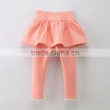 Wholesale Long Cotton Small Baby Girl Skirt Legging Duo thumbnail-4