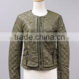 Women's Quilted pu Leather Motorcycle Jackets #LPU8012 thumbnail-1