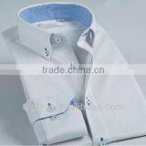 Men Plain Long Sleeve Dress Shirts thumbnail-1