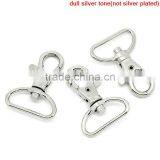 Lobster Swivel Clasps For Key Ring Silver Tone 4.1x3cm,10PCs,Customize