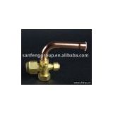Brass valve for air conditioner
