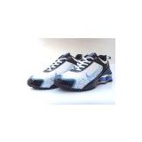 Product Name: Athletic Mens Shoes Dream Machine Embroidery r4 Shox Antiskid Rubber Sole Black Blue White Shoes