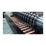 White Automatic Metal Slitting Line For Coil Sheet With Hydraulic System