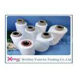 Knitting and Sewing Polyester Spun Yarns With 100% Virgin Fiber Raw White and Eco-friendly