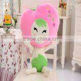 Funny Fruit Carton Shaped Stuffed Apple Neck Pillow thumbnail-2
