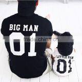 Custom Printed Cotton Sports Clothing Father and Baby T-shirt Family Matching Clothes thumbnail-1