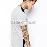 Wholesale Side Zipper Soft Fabric T-Shirt thumbnail-2