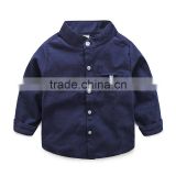 Kid Clothing Baby Boy Dot Brand Kid Blouse School Shirts for Boys Turn Down Collar Fashion Cotton Outwear boys shirts
