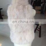 Ladies Fashion Fox Fur Vest With Hock thumbnail-3