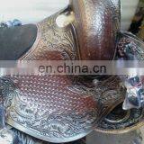 Western Hand Carved Tooling Saddle thumbnail-6