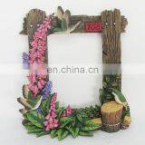 beautiful flower 3d reisn photo picture frame