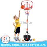 Kids Indoor Outdoor Sports Toys Adjustable Plastic Basketball Stand Portable