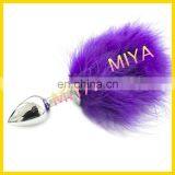 Anal Sex Toys Feather Tail Butt Plug thumbnail-4