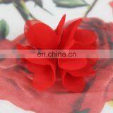 2017 Print Fabric Polyester Textile Rose Flower 3D Lace Fabric thumbnail-3