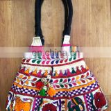 Vintage Indian Traditional Kutchi Wholesale Banjara Style Jaipur Handmade custom canvas tote Ladies Handcrafted Designer Purse