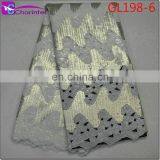 High Quality African Organza Lace Fabrics GL198 thumbnail-1