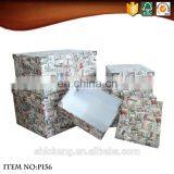 Folding Fabric Storage Cardboard Gift Boxes Containers