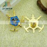 Custom Made Lapel Pin Badge Suit Pin Badge Back With Butterfly thumbnail-1