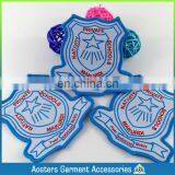 Customized Iron on 3D School Woven Badges thumbnail-1