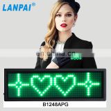 LANPAI programmable Digital Name Tag/ scrolling LED Name Badge/ Tag