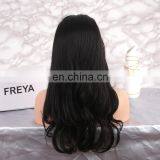 Cheap Human Hair Full Lace Wigs With Bangs Natural Hair Wigs thumbnail-2