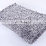 Home Textile Winter Season and Solid Pattern Type Fluffy Double Layer Heavy Sherpa Throw Blankets thumbnail-3