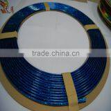 Chrome Glitter Blue 14m Decor Moulding Trim Strip Car Air Vent Sticker Door Edge Scratch Guard Protector Strip Roll New U Style thumbnail-3