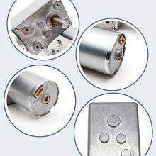 46mm Micro Worm Gearbox 12v 24v Right Angle Gear Motor dc for Coffee Machine 3246F370 2kgcm on Load 37 Rpm Gear Motor With Encoder 11ppr From Kegumotor thumbnail-4