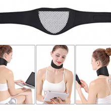 Tourmaline Heating Neck Support Heating Magnetic Neck Support Wrap Tourmaline Neck thumbnail-4