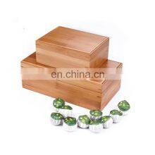Handmade Lacquer Custom Wooden Bamboo Box With Lid Wood Packaging Boxes thumbnail-3